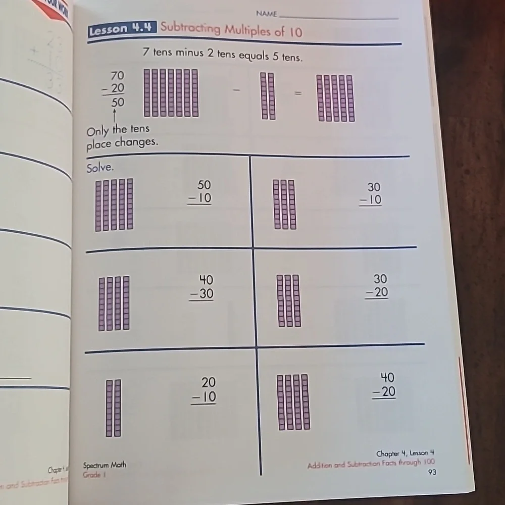 Book Spectrum Math 1 grade - Picture 11 of 16